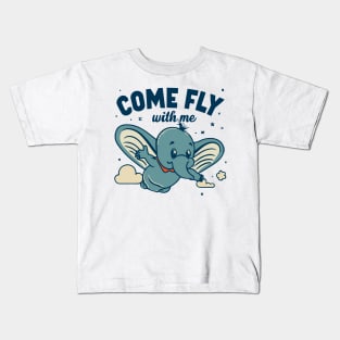 Come Fly With Me Kids T-Shirt